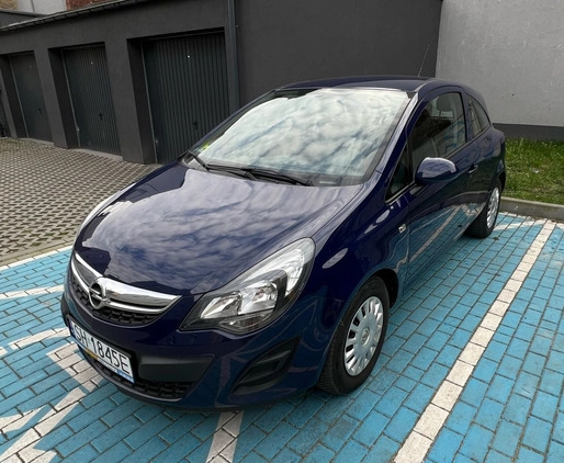 Opel Corsa cena 16500 przebieg: 102730, rok produkcji 2013 z Chorzów małe 121